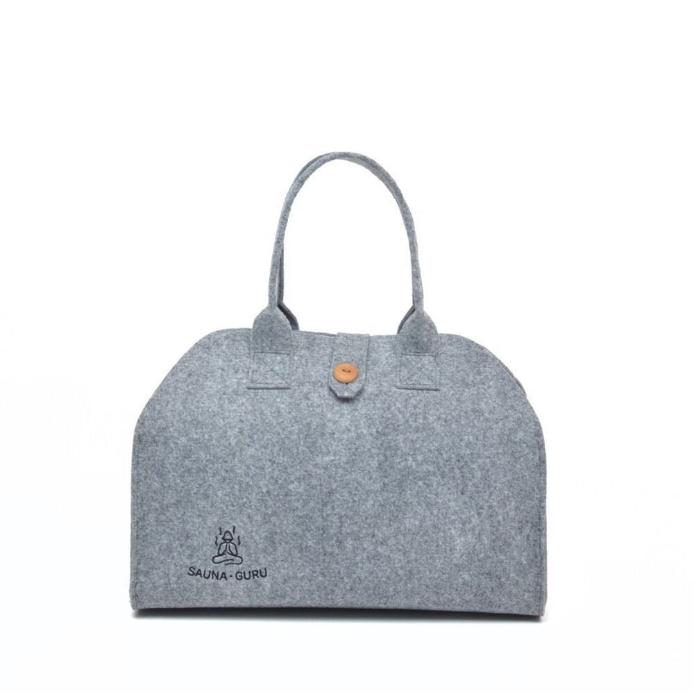 Premium Wool Felt Sauna Bag – Handmade, Stylish & Eco-Friendly